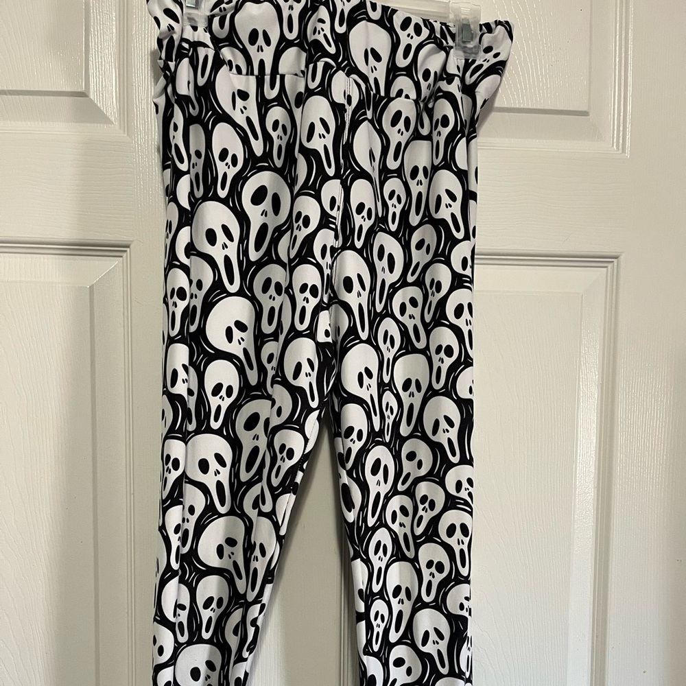 Ladies skull leggings